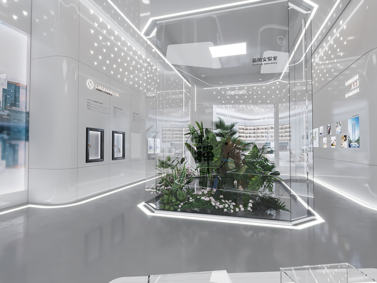 郑州展厅设计如何和高科技相结合